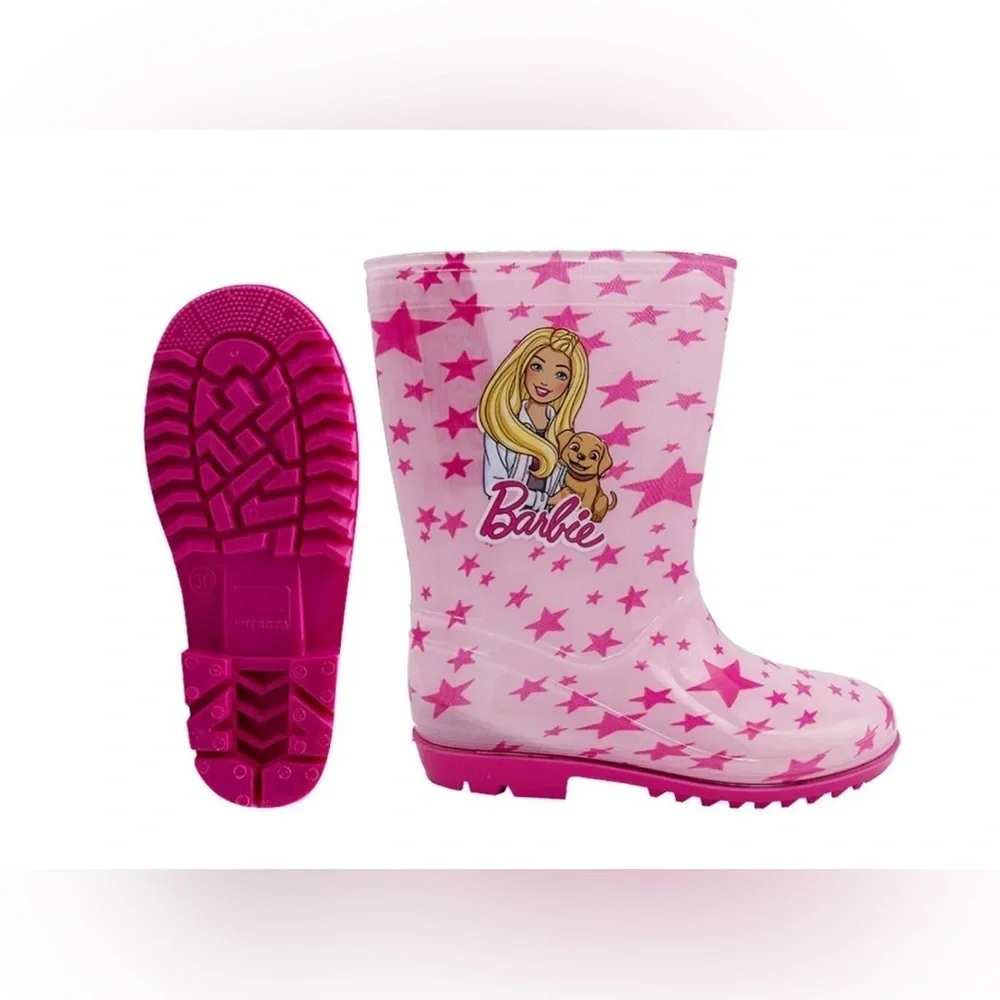 Mattel Pink Children's Barbie Rain Boots